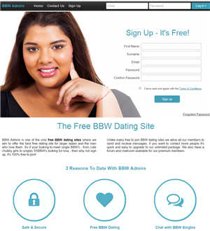 BBWAdmire Home Page